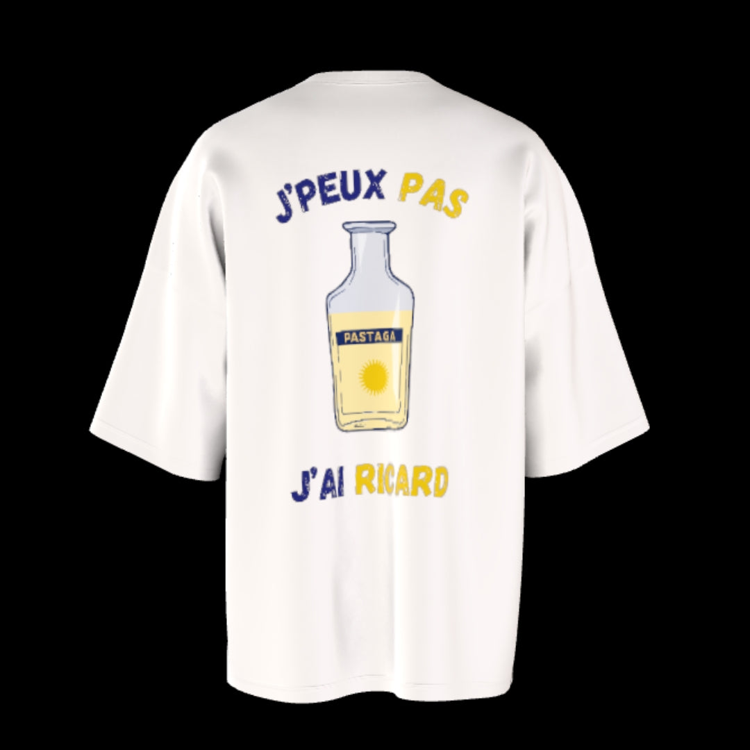 T-shirt unisexe épais ras du cou | J'peux pas j'ai ricard